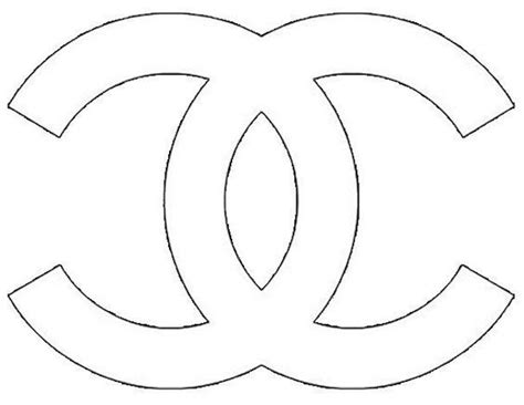 chanel logo schablone|chanel logo.